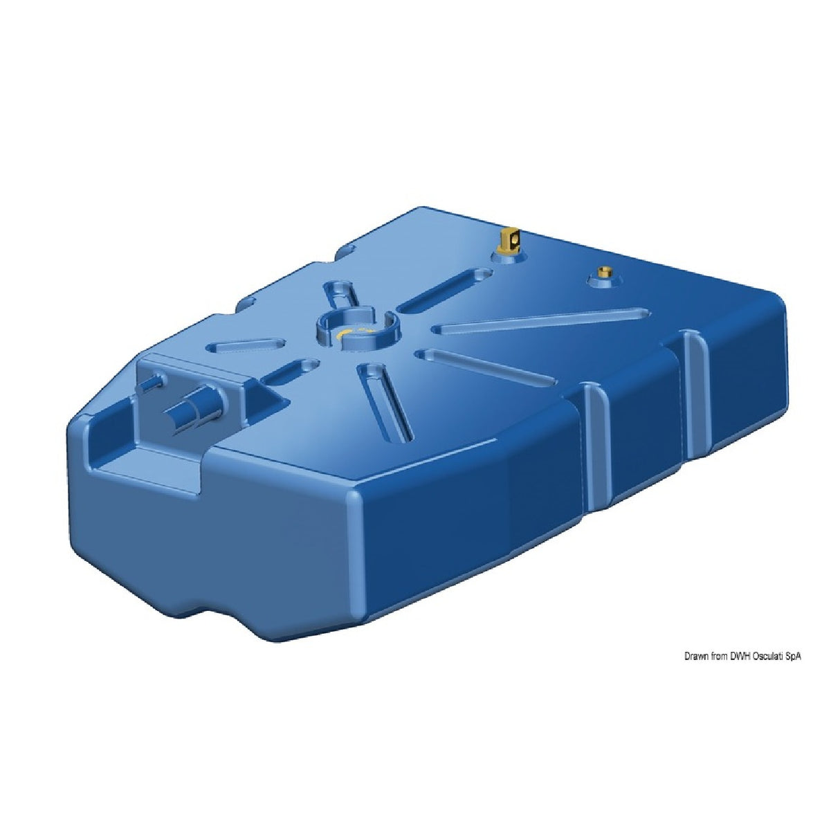 Osculati Cross-linked Polyethylene Petrol Fuel Tank 52.036.01