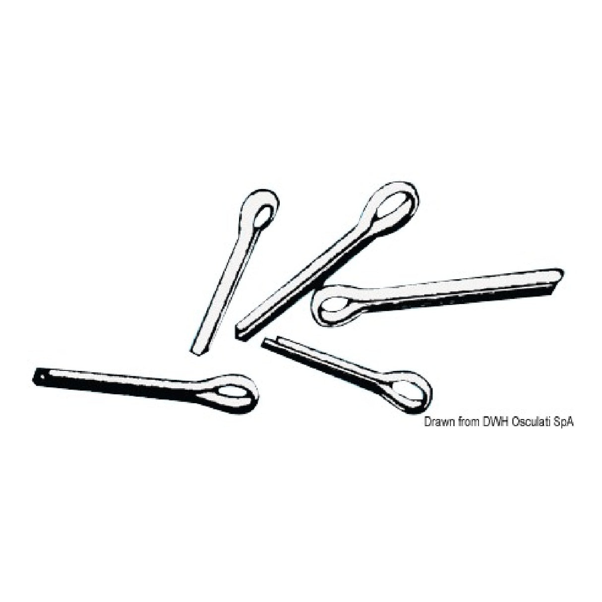 Osculati Spinotto elica di Ricambi per motori fuoribordo JOHNSON/EVINRUDE 52.101.00