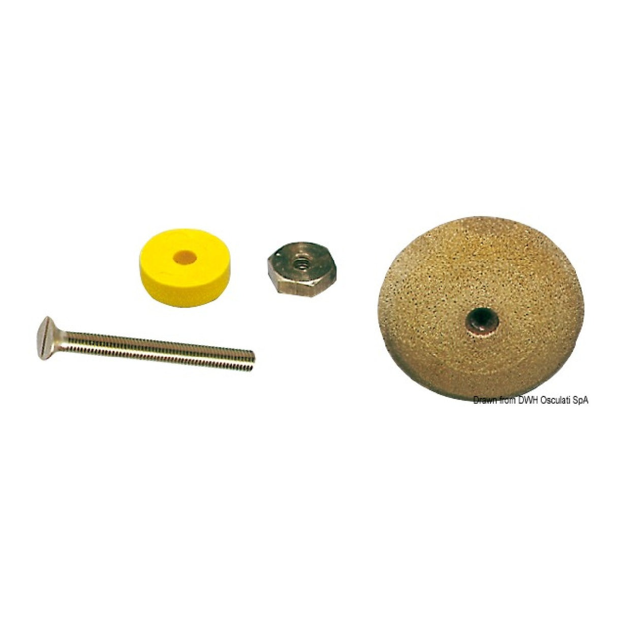 Osculati Universal tank mass plate 52.117.00