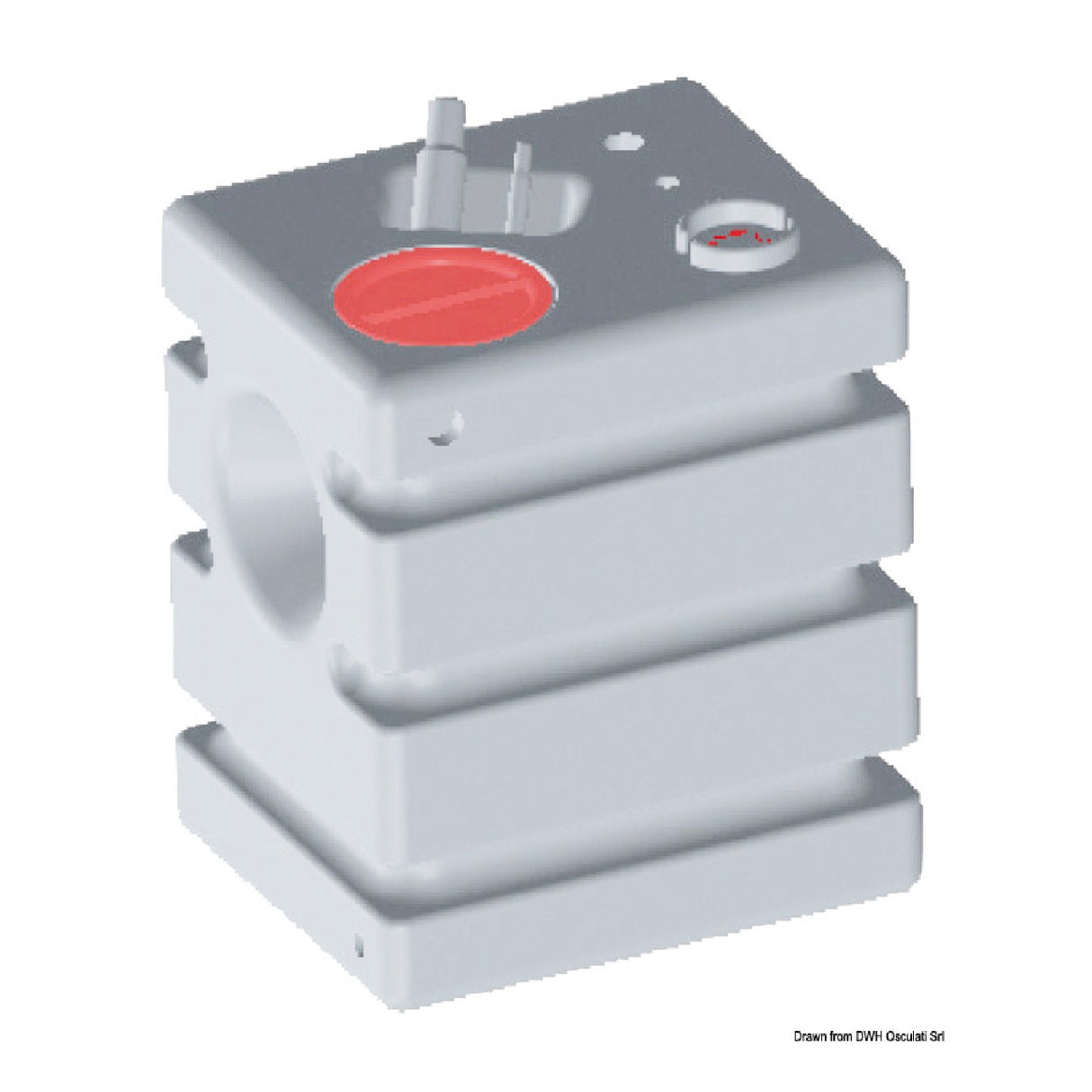 Tanque de agua potable vertical rígido modular Osculati 52.194.90