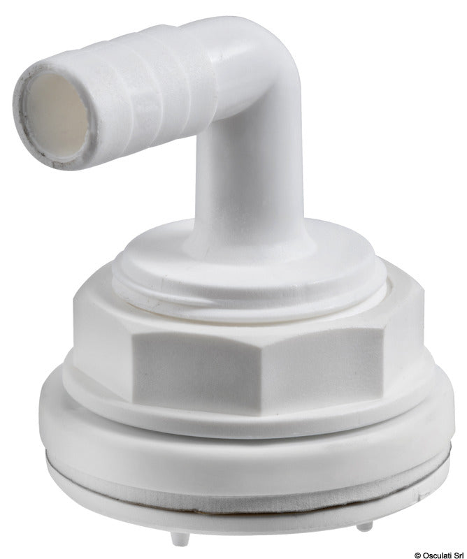 Osculati Carga de tanque rígido, conector de manguera de 16 mm 52.199.16