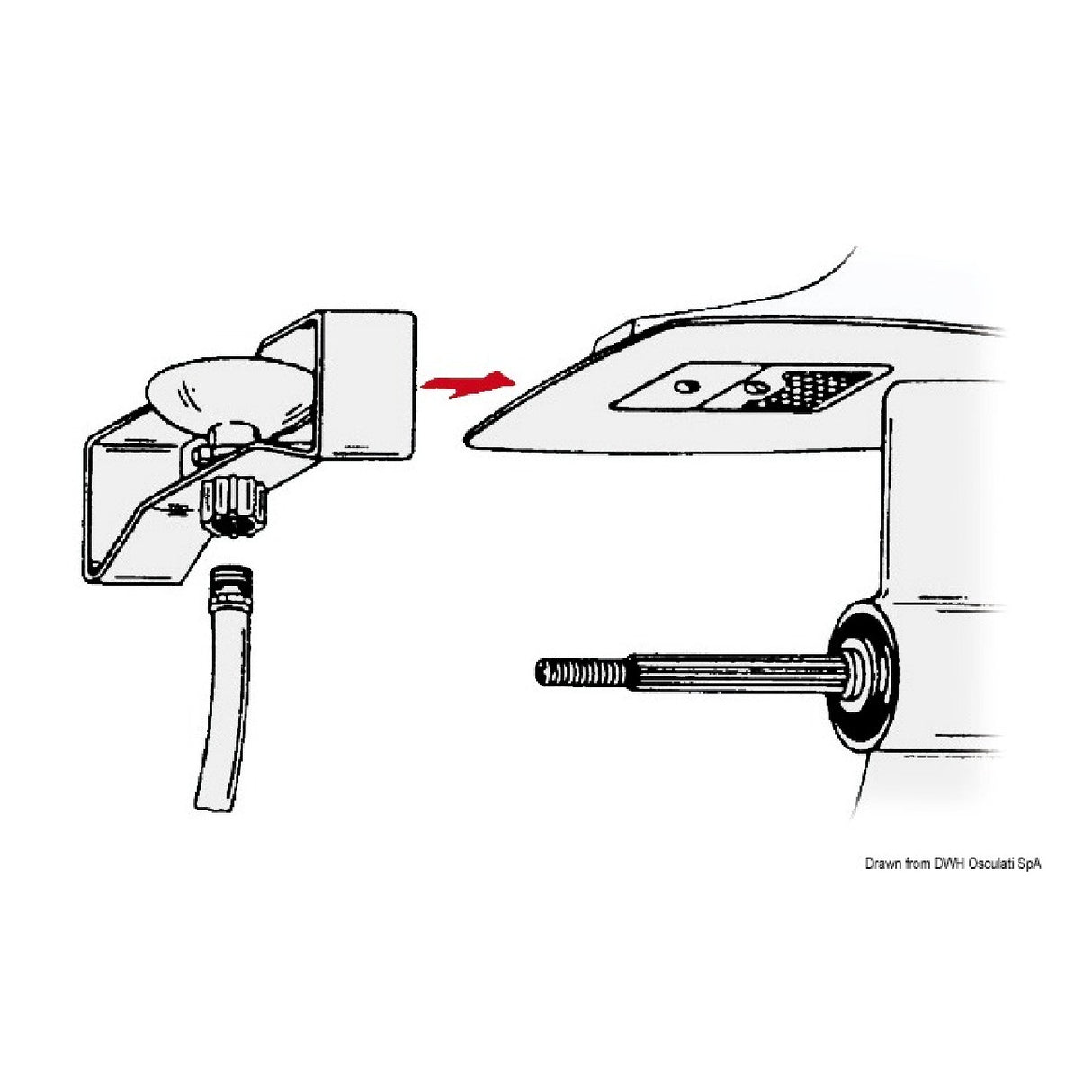 Osculati Motorspüler B 52.749.02
