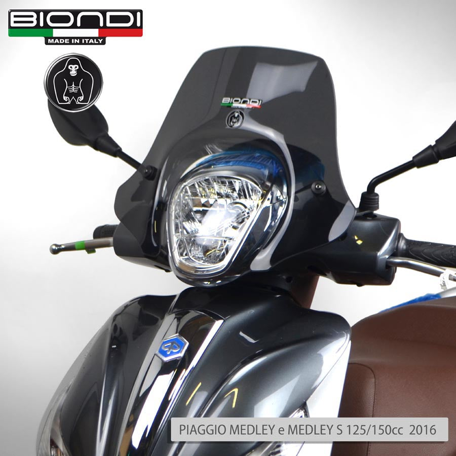 Biondi Cupolino Wild Fumé Scuro Piaggio Medley e Medley S 125/150 2016-2019