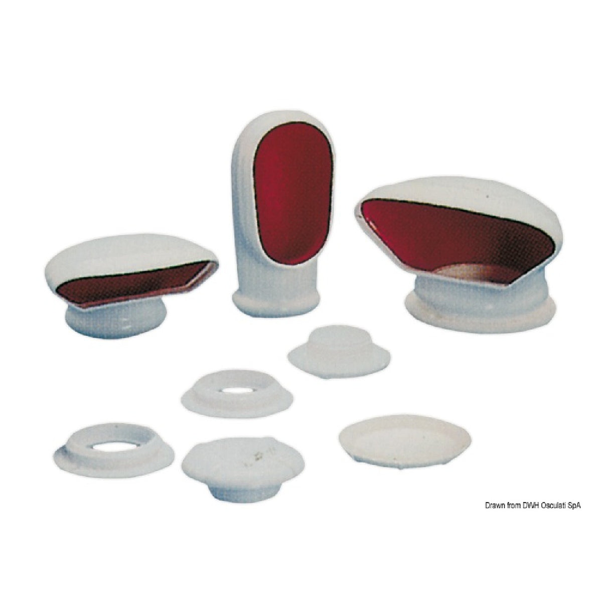 Osculati Presa d aria normale e ribassata 53.135.93