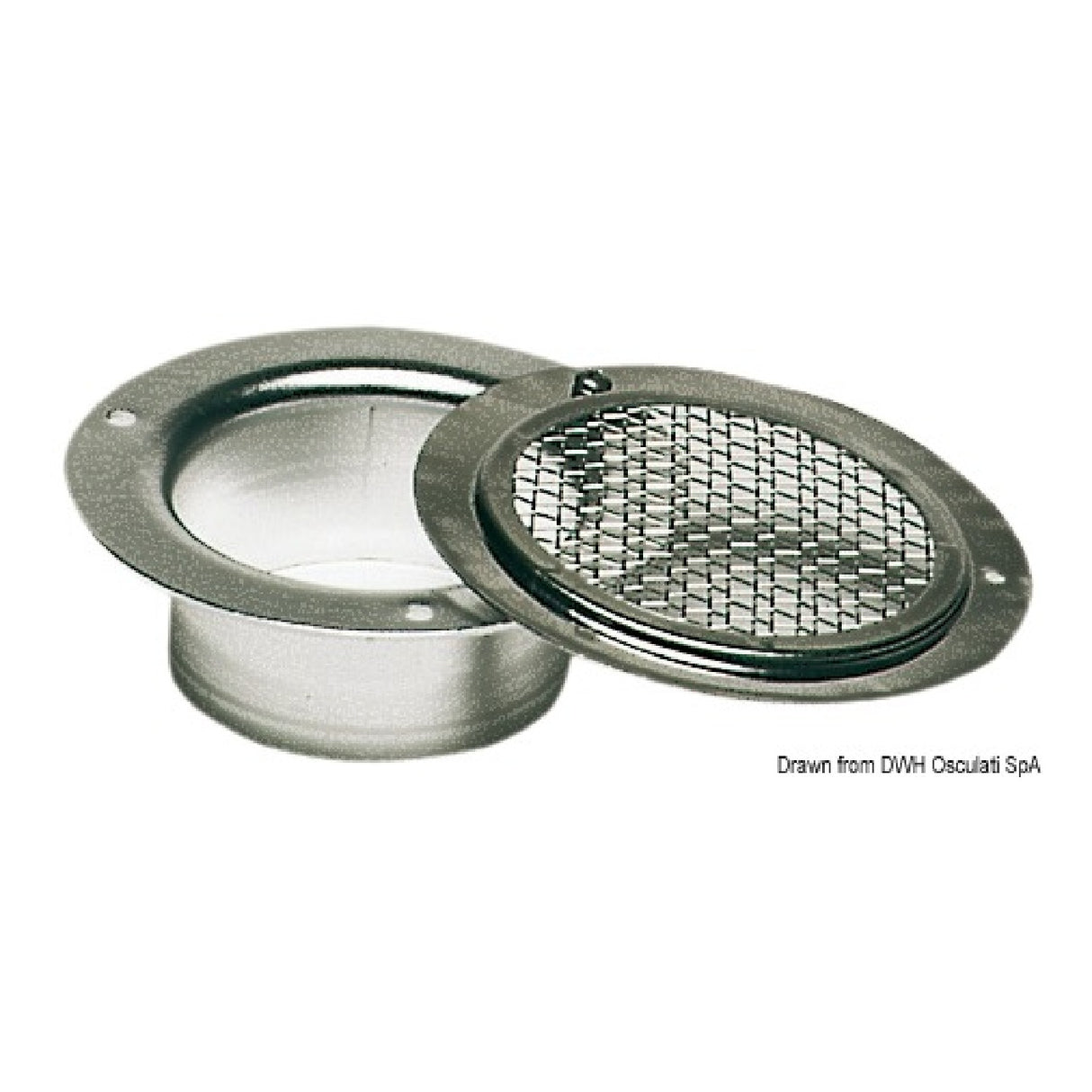 Osculati Griglia entrata/uscita aria 53.301.74