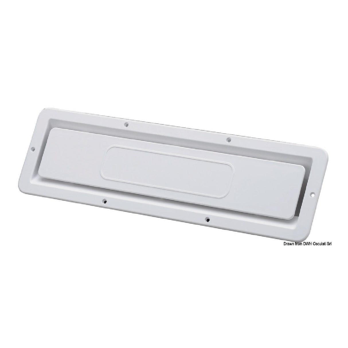 Osculati Presa aria per locale motori in ABS bianco resistente UV 53.408.00