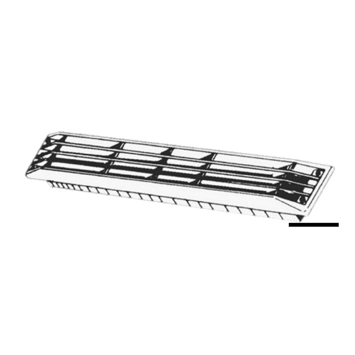 Entrada de aire Osculati Zebra en ABS 53.458.01