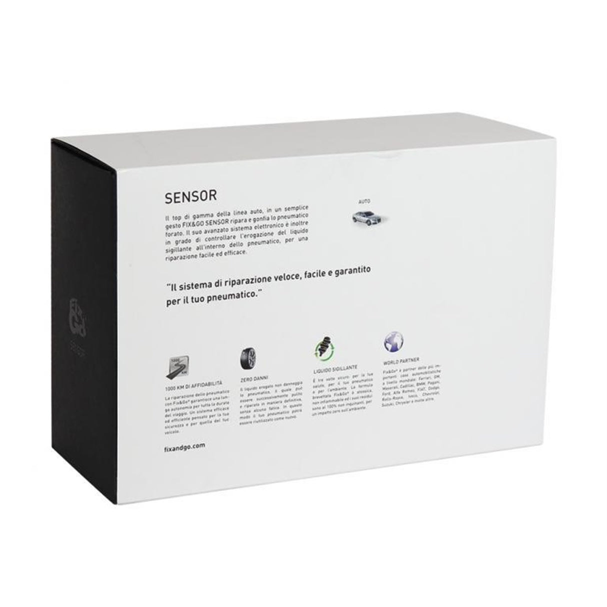 Fix&Go Sensor – Integriertes automatisches Reifenreparaturset