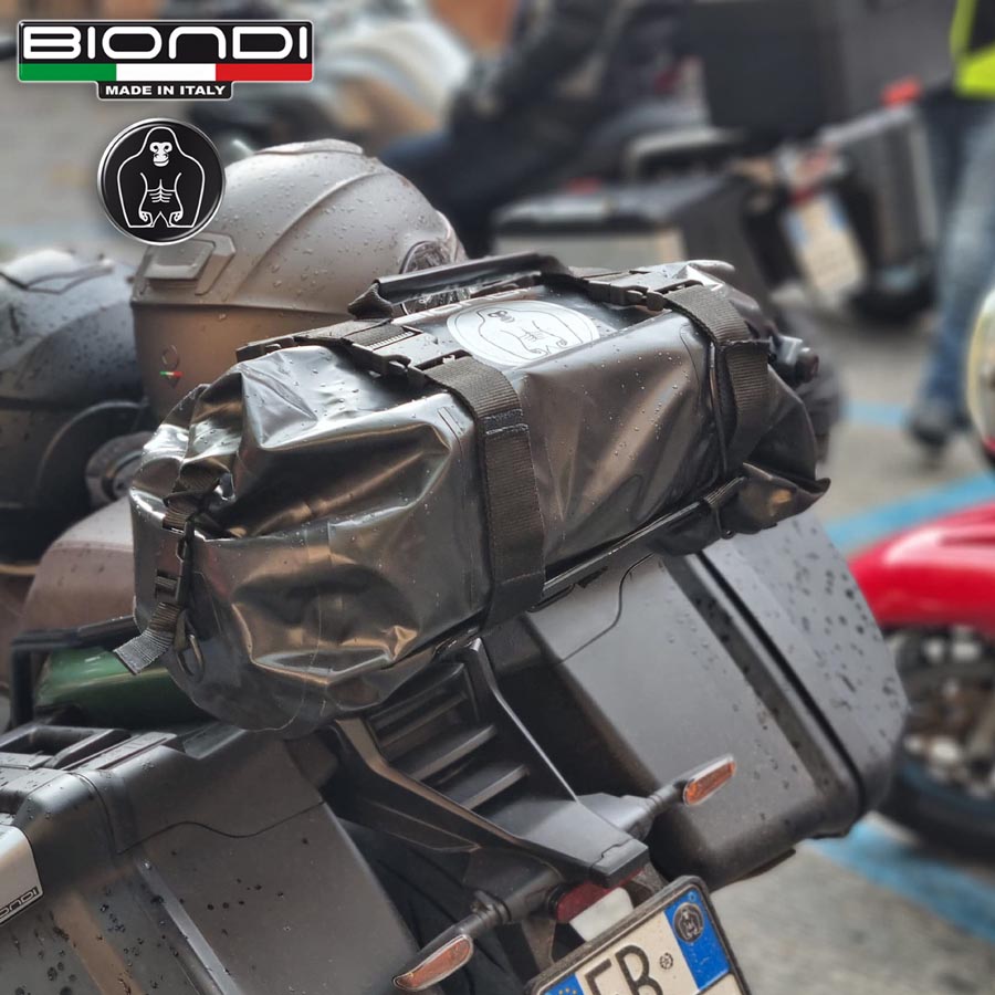 Biondi Impervious Borsa Impermeabile PVC 30 lt per Moto