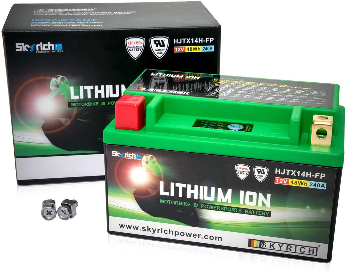 BaterÃa de litio de 12 voltios SKYRICH HJTX14H-FP-SI