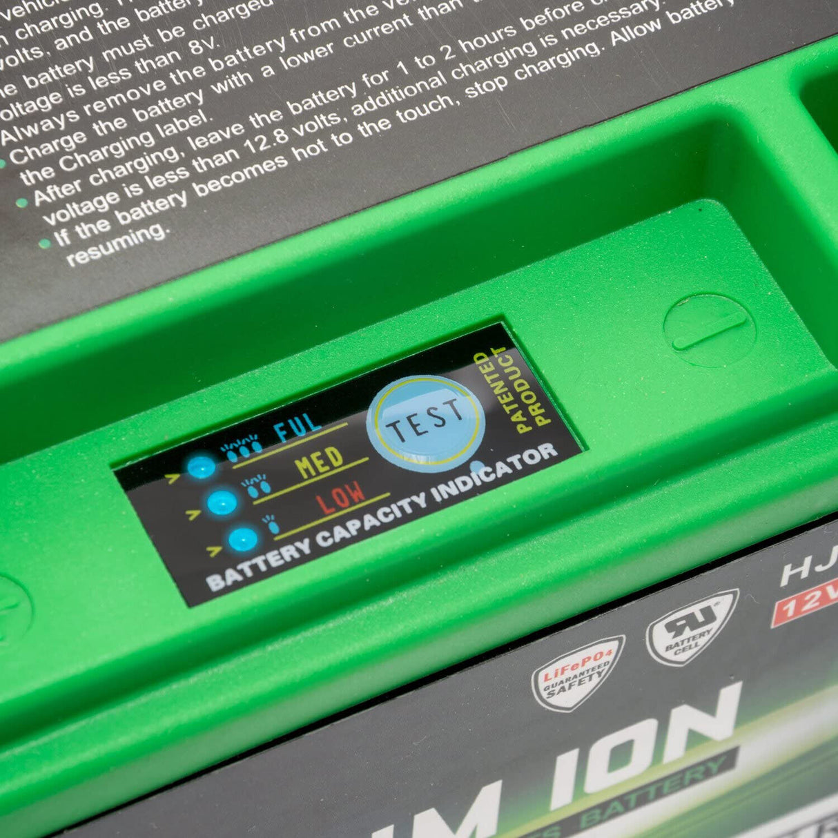 Batería de litio de 12 voltios SKYRICH HJTX14H-FP-SI