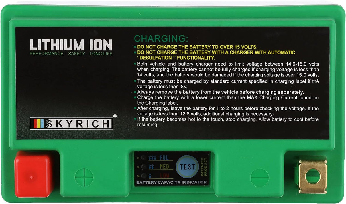 Batería de litio de 12 voltios SKYRICH HJTZ14S-FP-SI