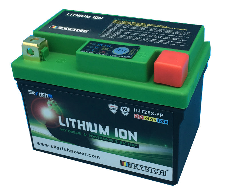 Batería de litio SKYRICH HJTZ5S-FP de 12 voltios