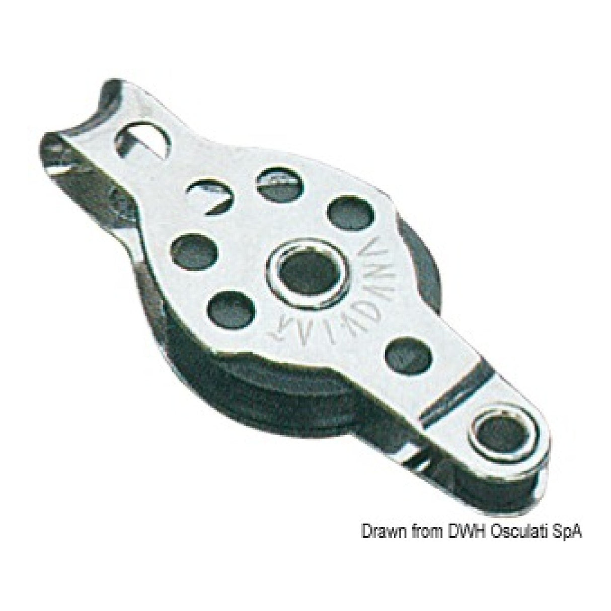 Viadana Mini Regatta Blöcke für Seile bis 6 mm 6x25