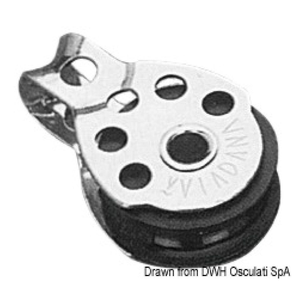 Viadana Mini Regatta Blöcke für Seile bis 8 mm