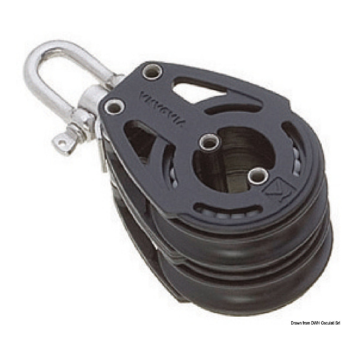 Viadana 2-Rollen-Block (Universalkopf)