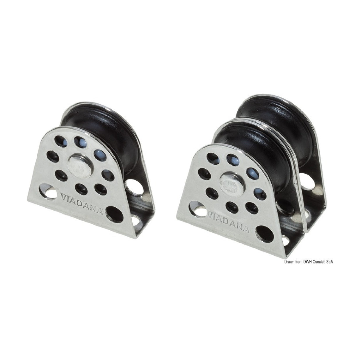Bloque vertical simple/doble Viadana 4/6/8 mm