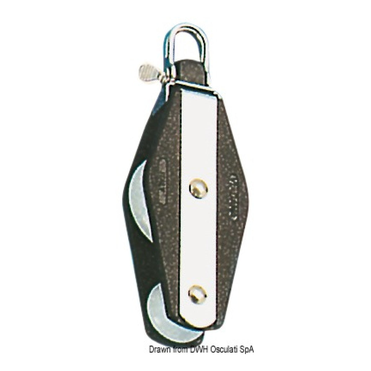 Viadana 2-Rollen-Geigenblock-Universalkopf