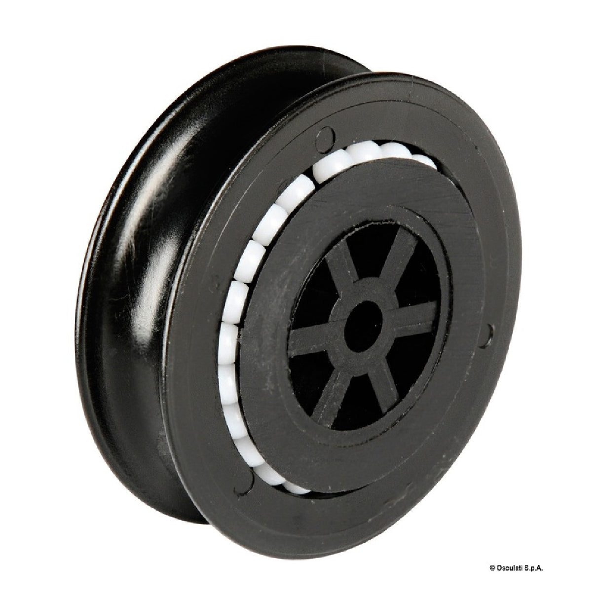 Viadana Nylon-Rolle, montiert auf Delrin-Kugeln