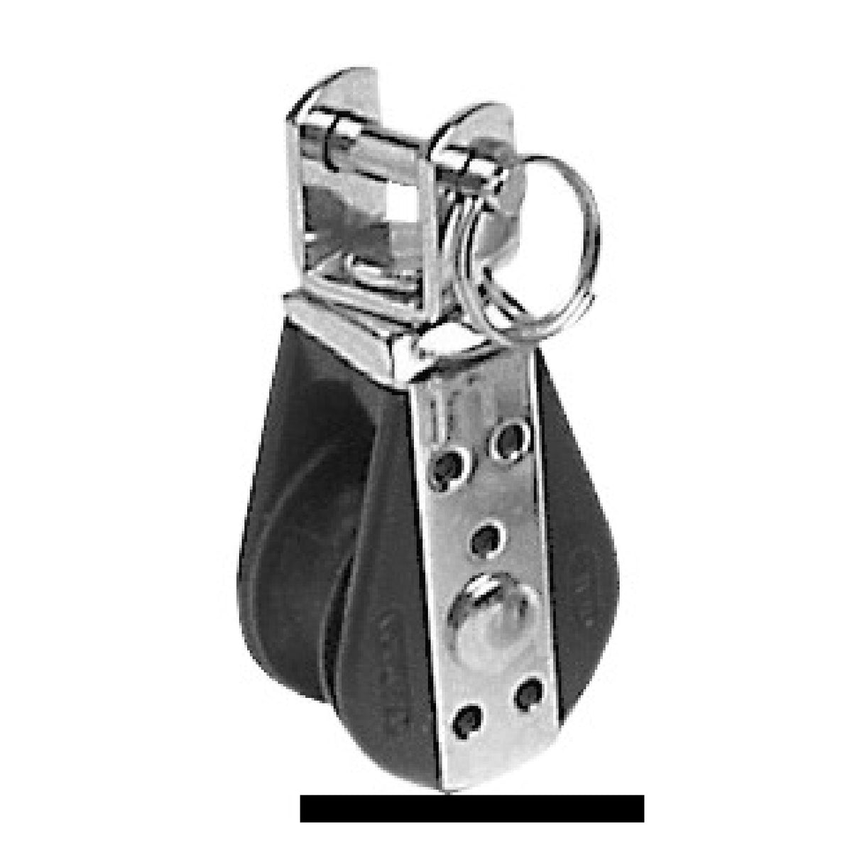 Viadana Edelstahl-Mikroblock-Riemenscheibe 22x6