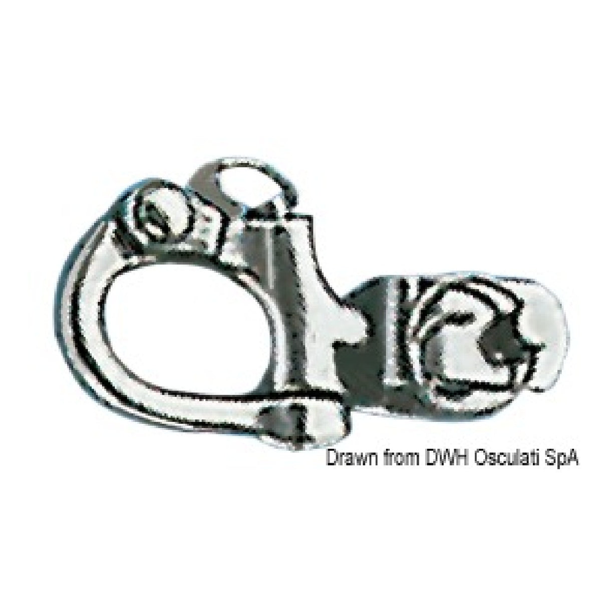 Mosquetón Viadana para bloques