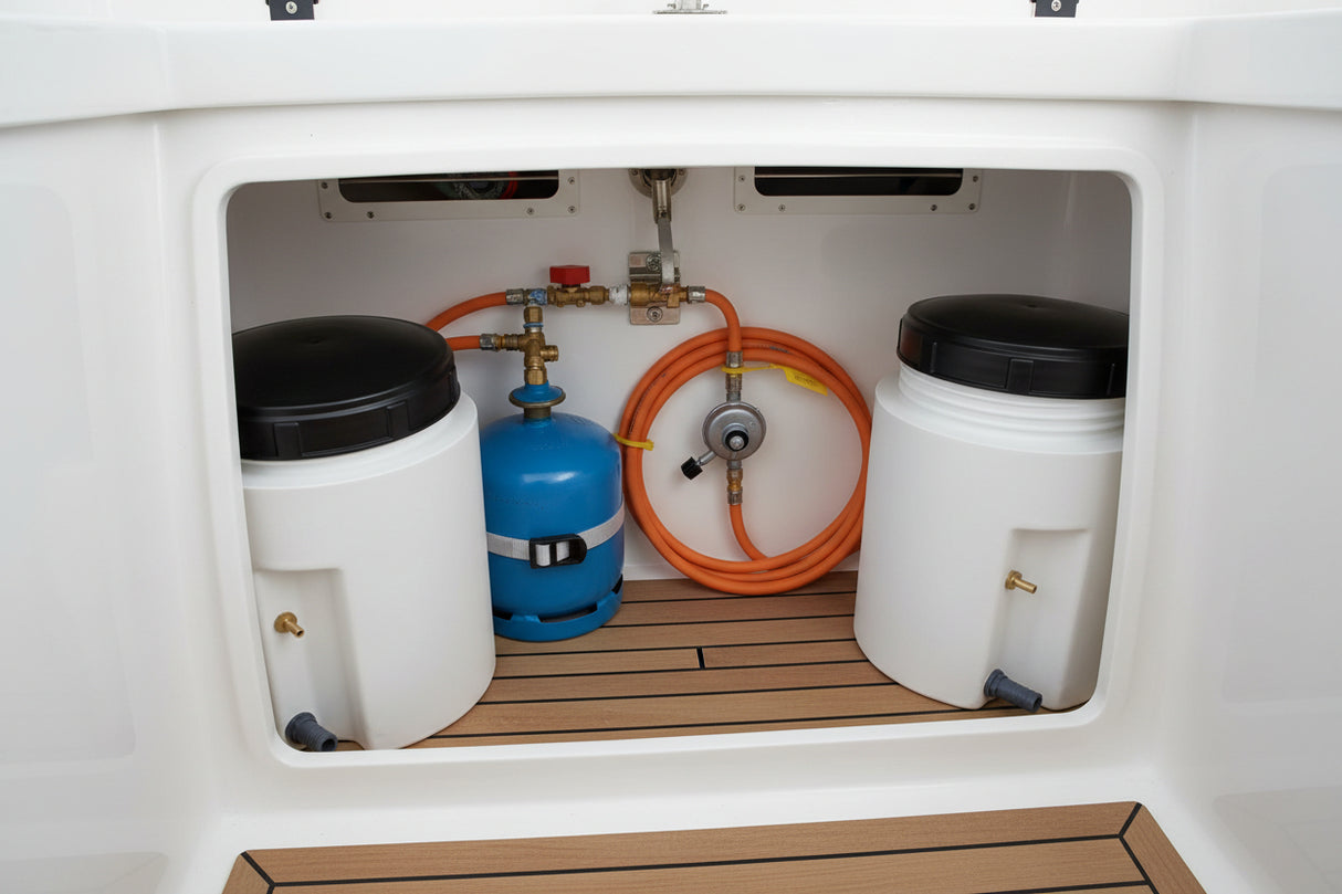 Osculati Wasserdichter Gasflaschenbehälter 50.251.00