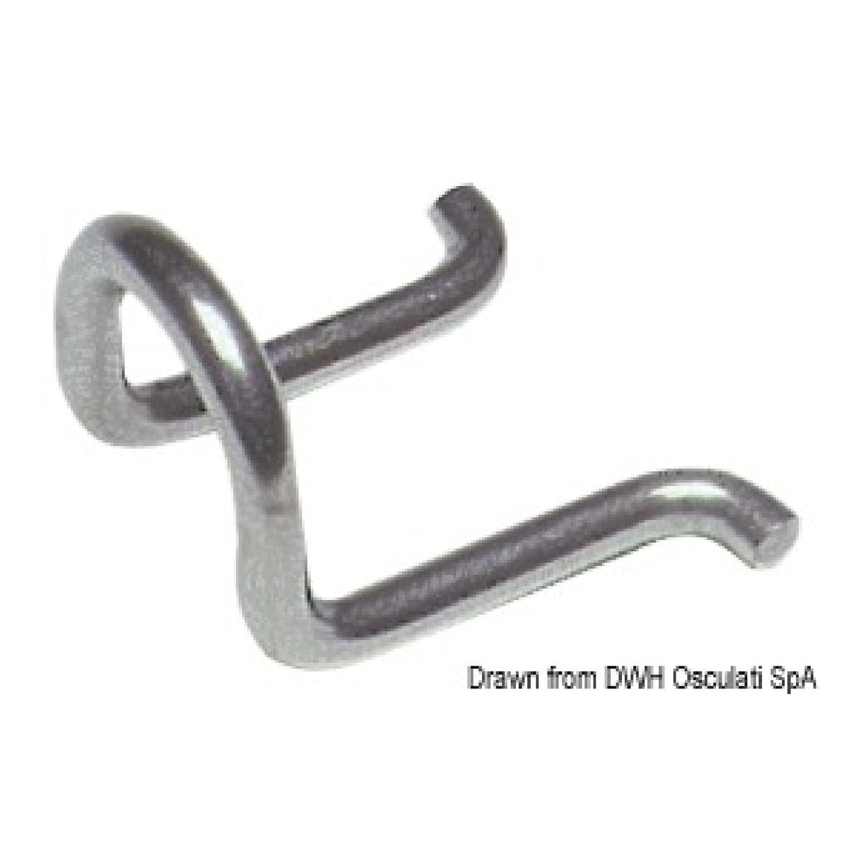 Osculati Guía de línea para CLEAT SPRING SERVO 22 56.022.10