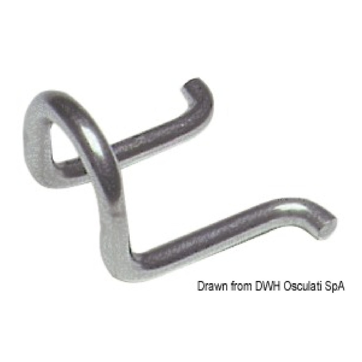 Osculati Leinenführung für CLEAT SPRING SERVO 22 56.022.10