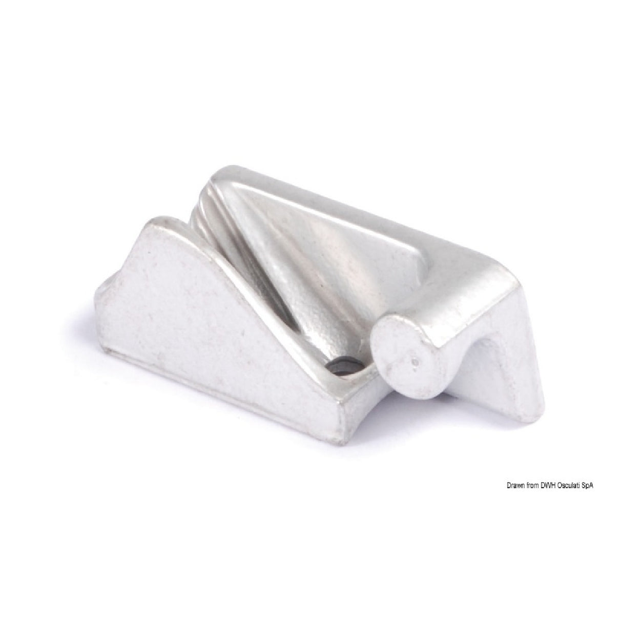 Osculati Strozzascotte CLAMCLEATS Side Silver Compact 56.217.01