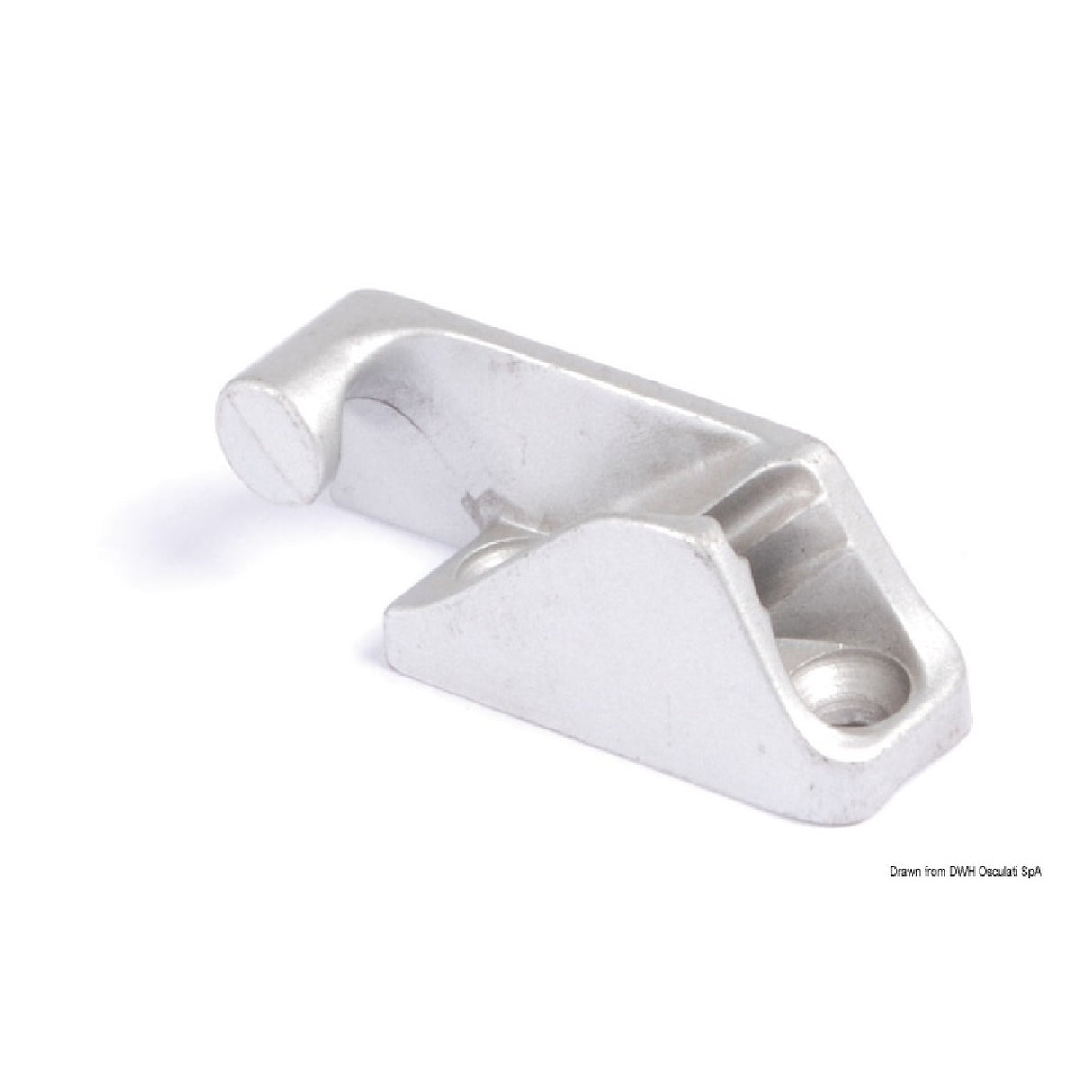 Osculati Strozzascotte CLAMCLEATS Side Silver Compact 56.217.01