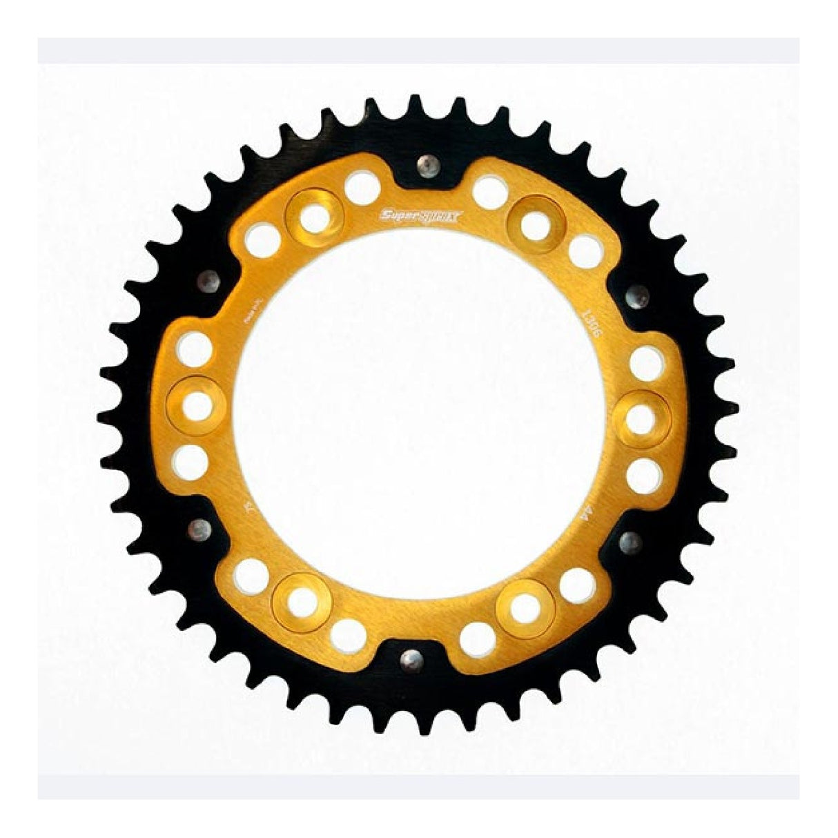 Supersprox STEALTH RST GOLD Corona de aluminio Paso 530 44 dientes