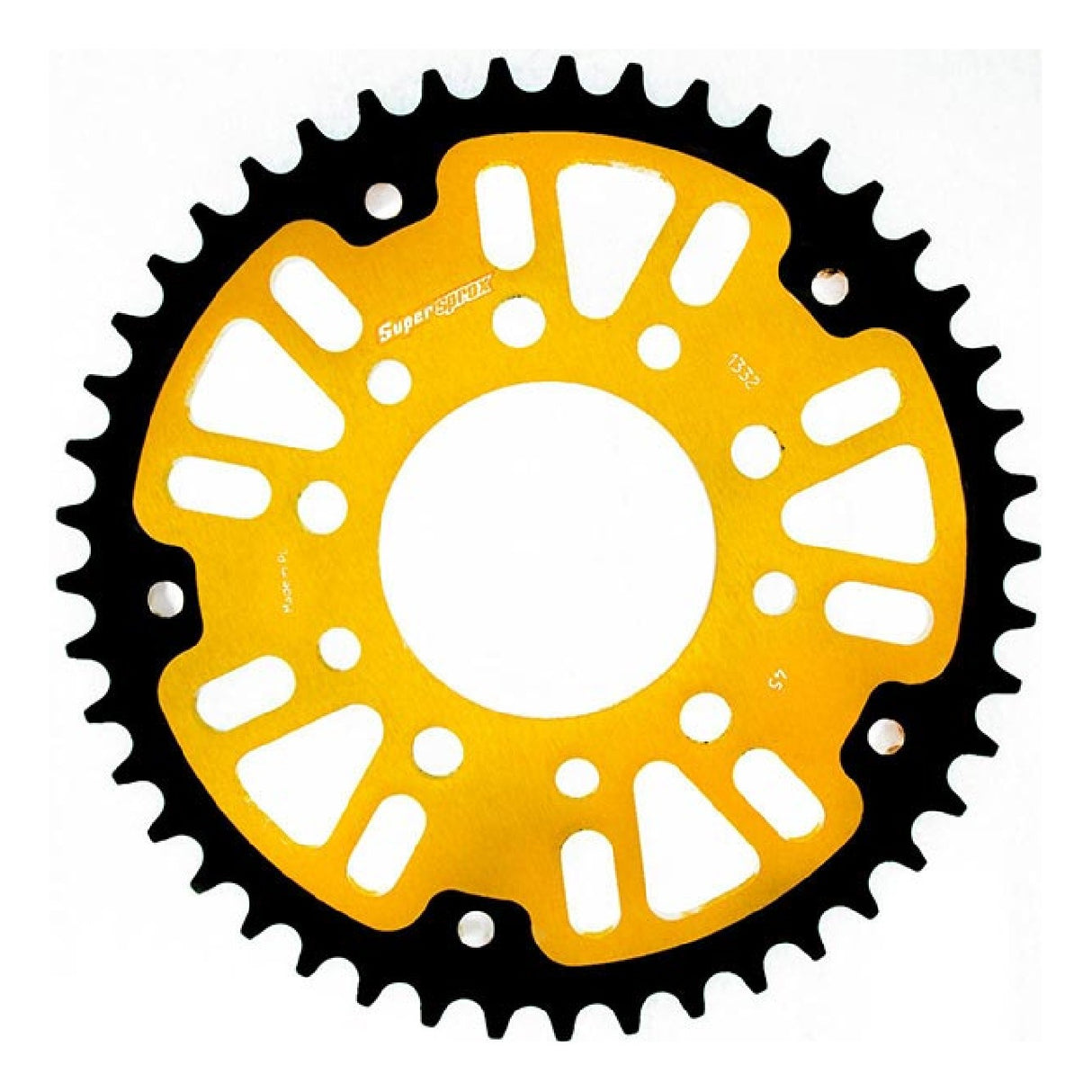 Supersprox Aluminium-Kettenblatt STEALTH RST GOLD 525 45 XRV Africa Twin 750 93/02