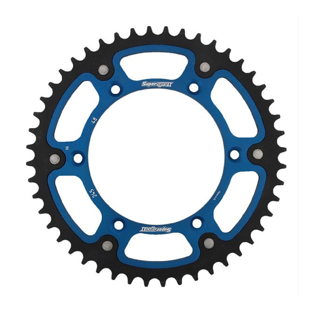 Supersprox STEALTH RST Blau 520 48 Zähne Aluminiumkrone YAMAHA WR 2T 125 98/02