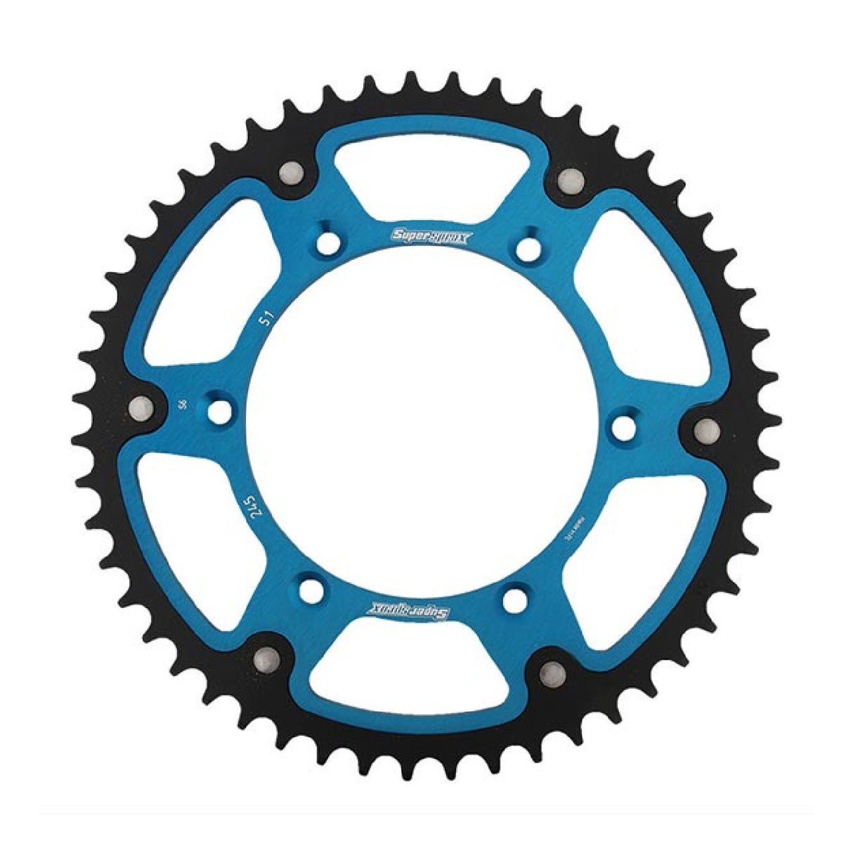 Supersprox STEALTH RST Blau 520 51 Zähne Aluminium-Kettenrad YAMAHA YZ F 250 09/13