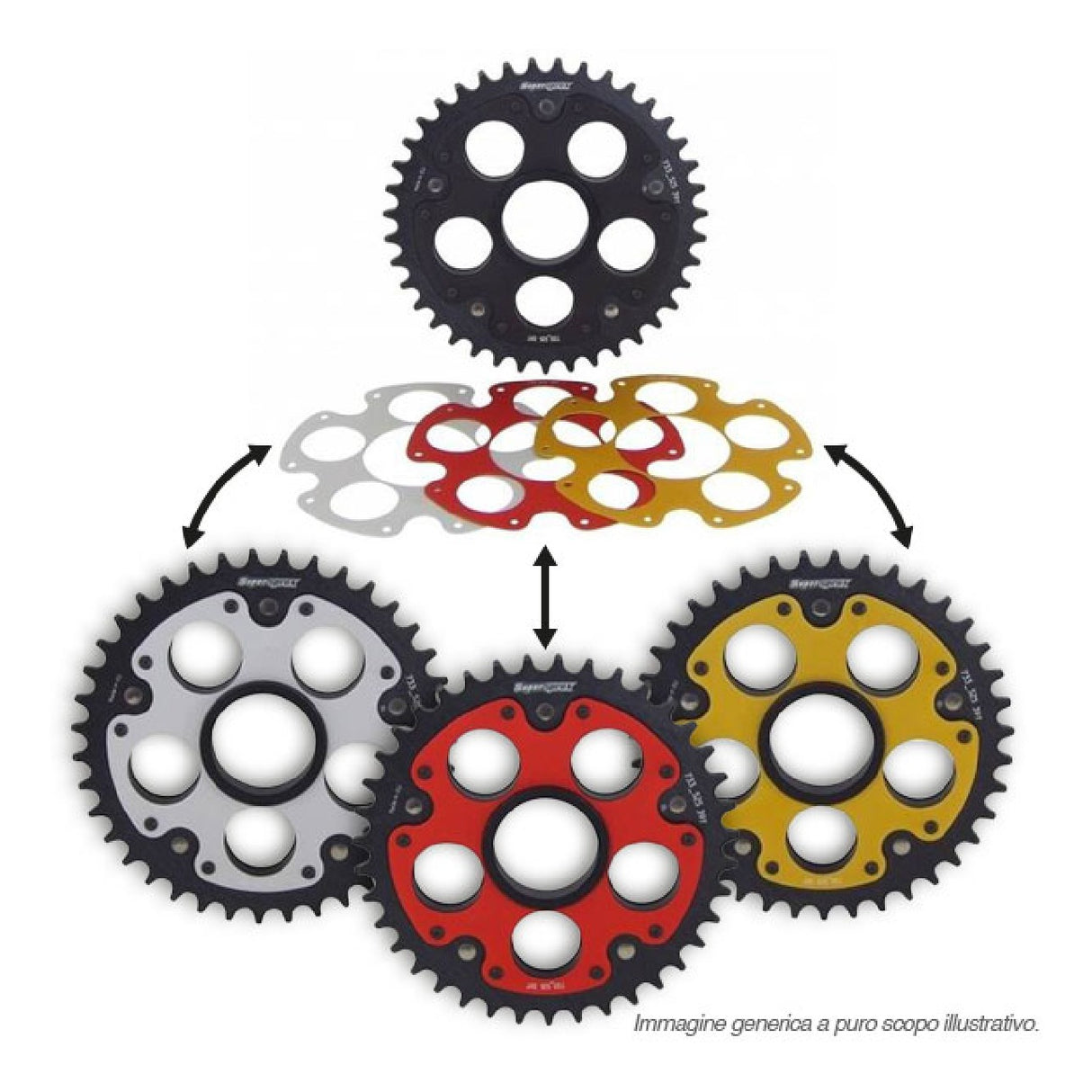Piñón Supersprox EDGE Paso 525 42 dientes DUCATI Streetfighter / S 848 CC 11/15
