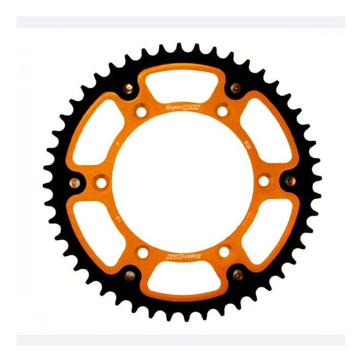 Supersprox STEALTH RST GOLD 520 48 Zähne Aluminiumkrone SUZUKI RM 250 CC 99/00