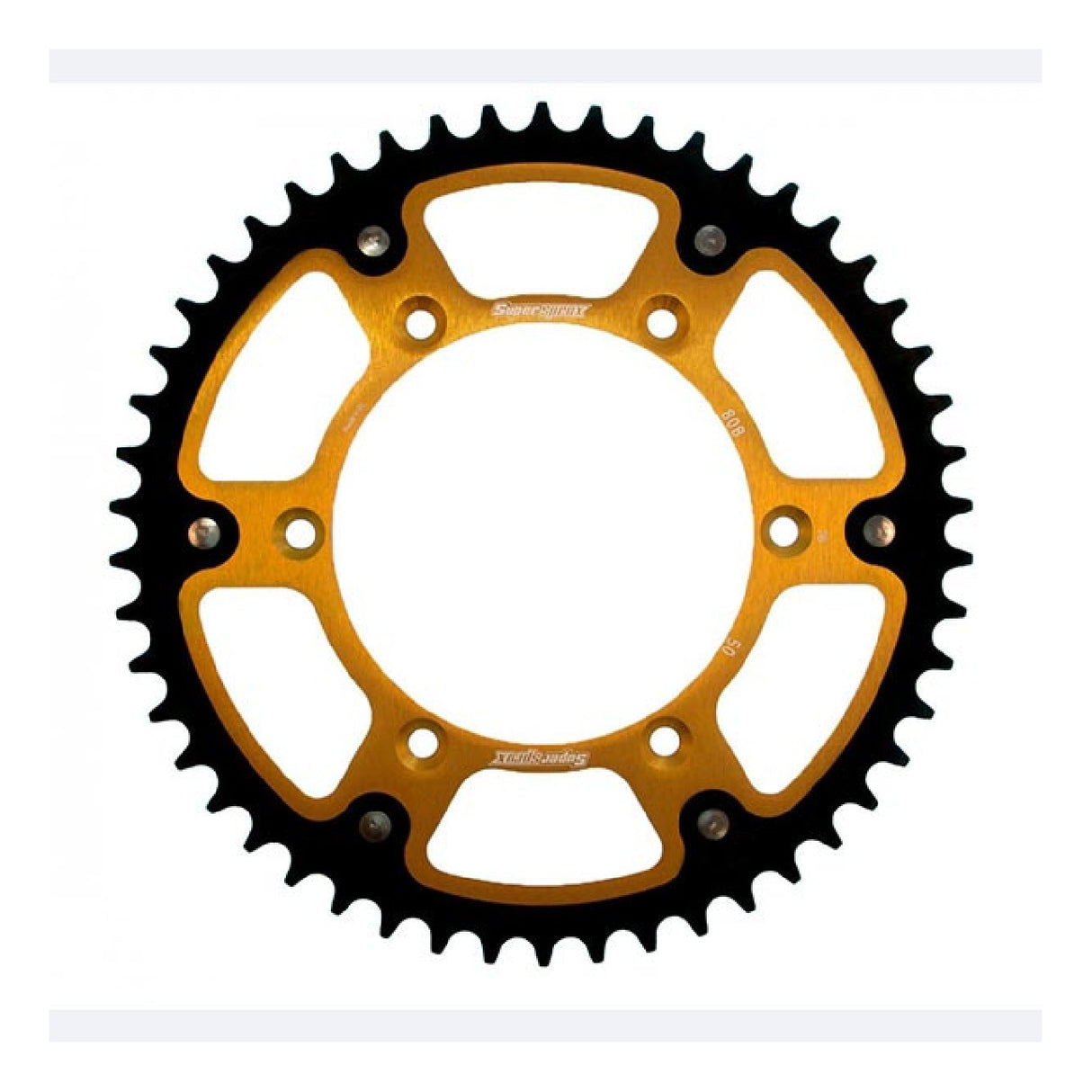 Supersprox STEALTH RST GOLD 520 50 Zähne Aluminiumkrone SUZUKI RM 125 CC 04/05