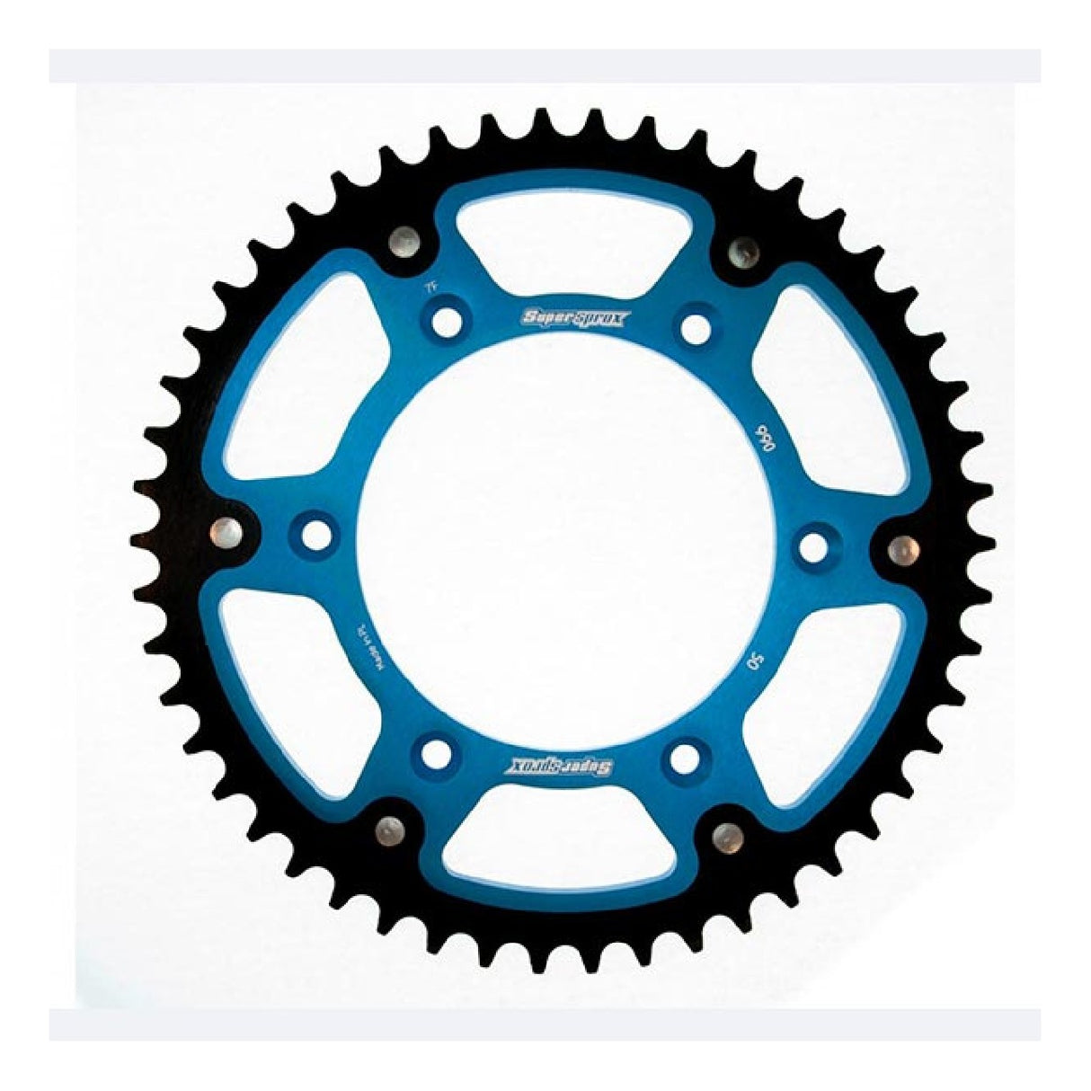 Supersprox Aluminium-Kettenblatt STEALTH RST Blau 520 50 HUSABERG TE 2T 125 11/14