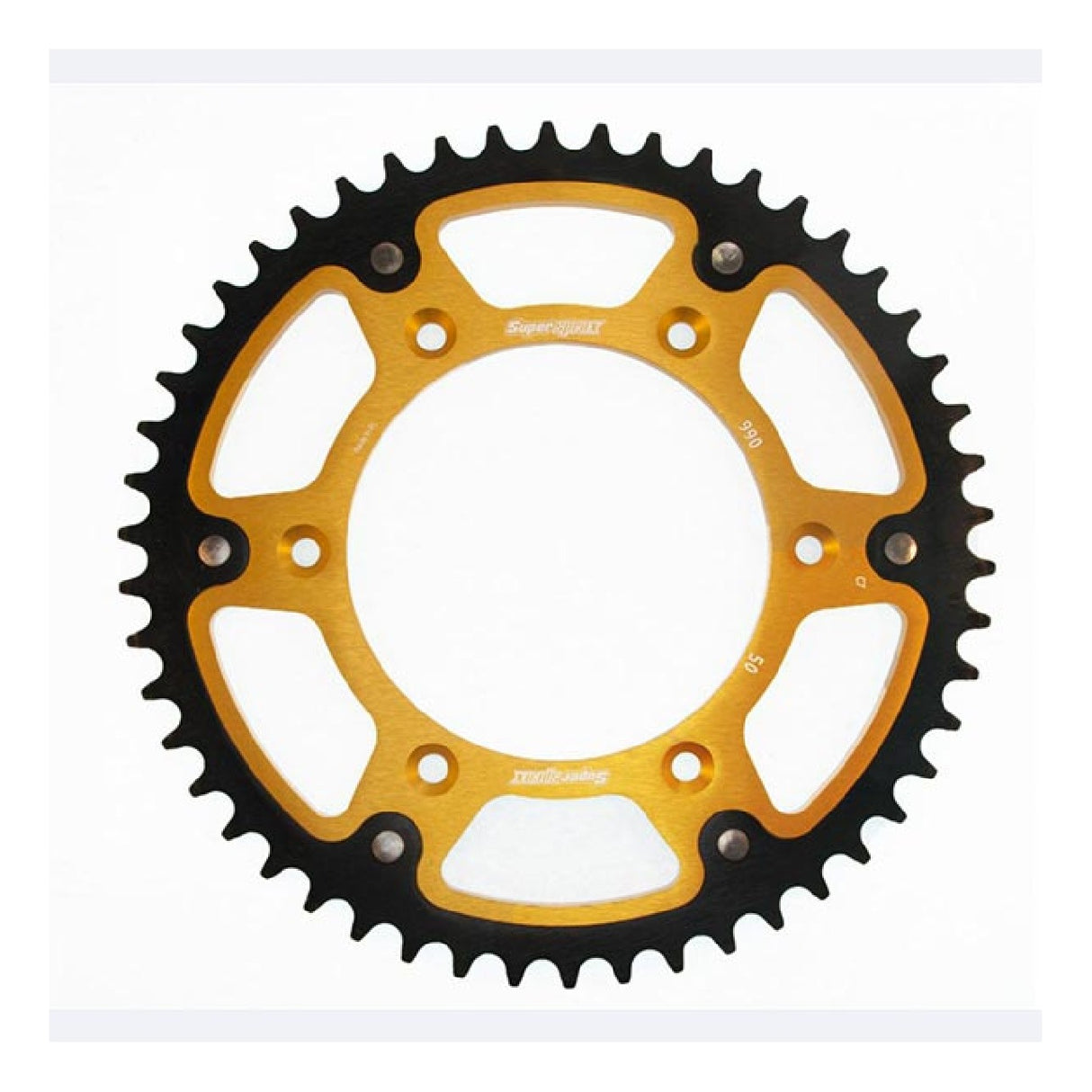 Supersprox Aluminium-Kettenblatt STEALTH RST GOLD 520 50 HUSABERG TE 2T 125 11/14