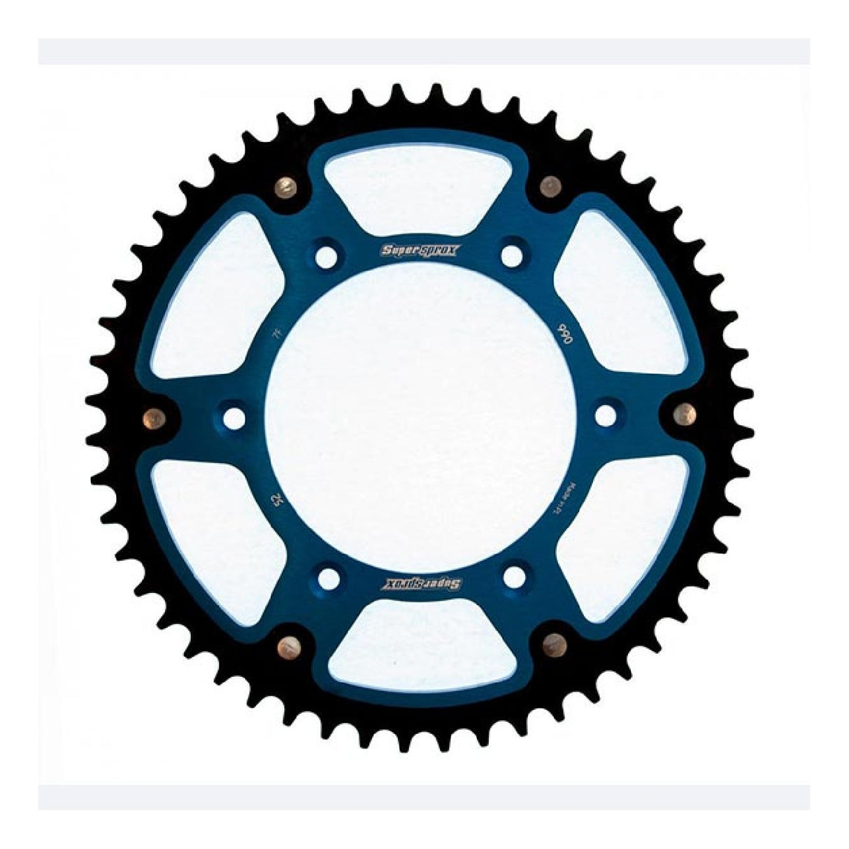 Plato de aluminio Supersprox STEALTH RST Azul 520 52 HUSABERG FE 4T 250 13/14