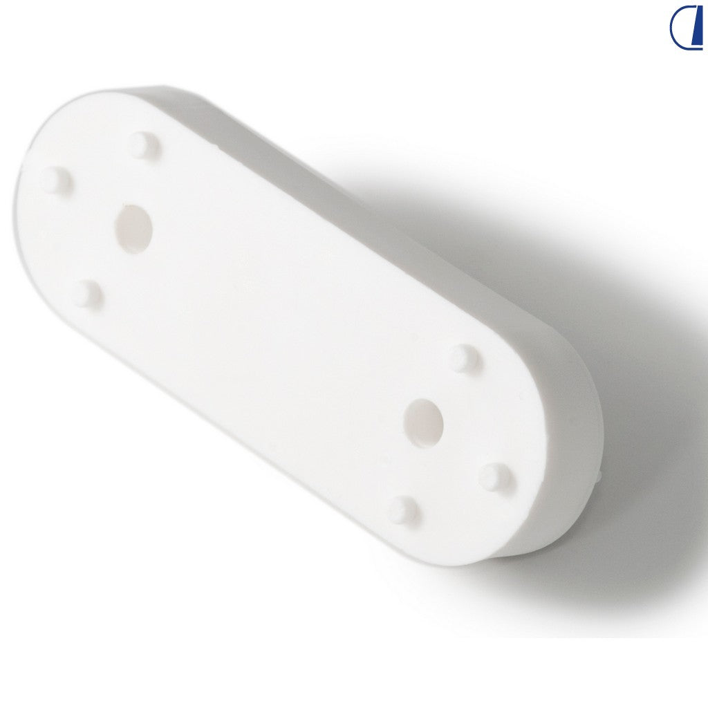 Di-Tec Spessore per fermaporta camper modello FP1087 bianco