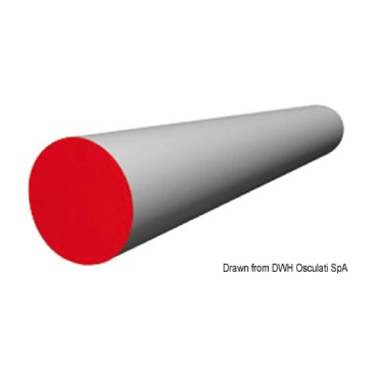 Osculati Stecca tonda per vele 3 mt 58.661.10