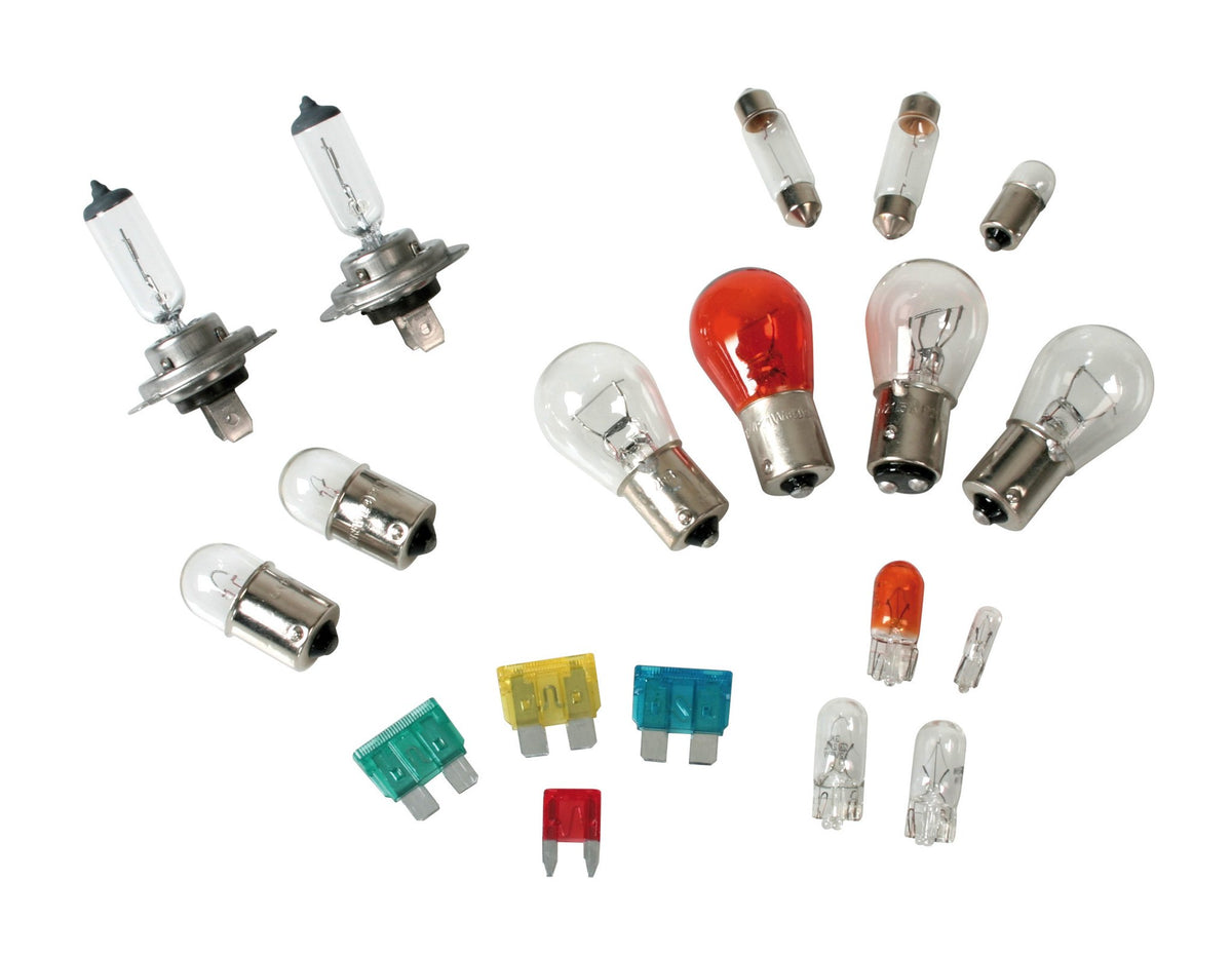 Lampa Kit lampade di ricambio 19 pz, alogena 2x H7 - 12V 58162