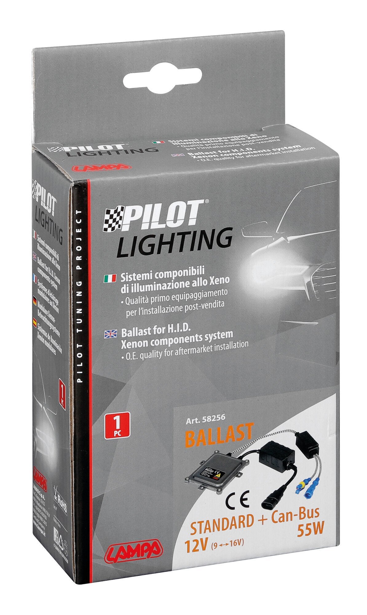 Pilot Centralina standard + Can-Bus - 12V - 55W