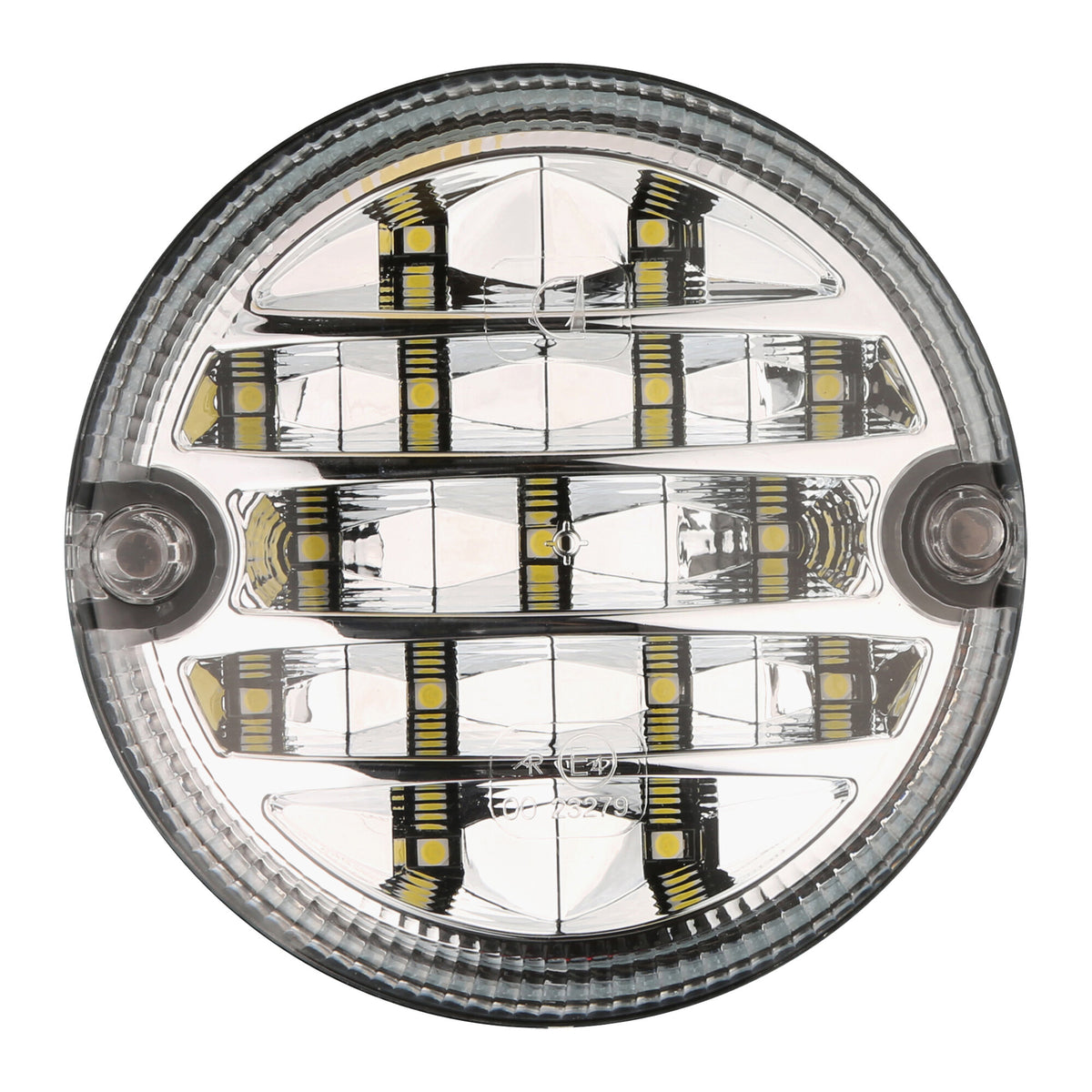 Fanale posteriore LED rotondo con luce di retromarcia – connettore Super-Seal