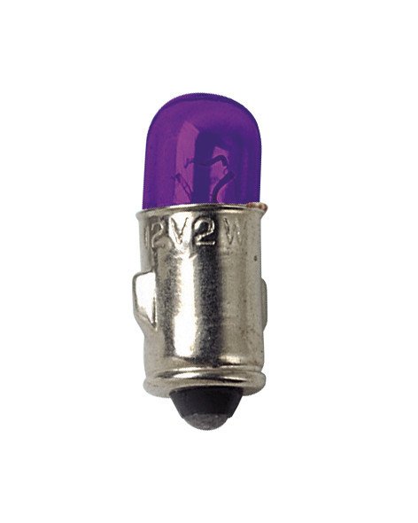 Lampa 12V Lampada mignon - (J) - 2W - BA7s - 2 pz - D/Blister - Viola 58331