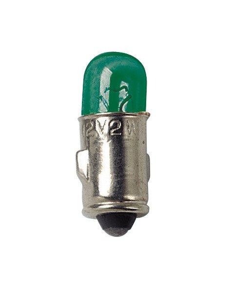 Lampa 12V Lampada mignon - (J) - 2W - BA7s - 2 pz - D/Blister - Verde 58332