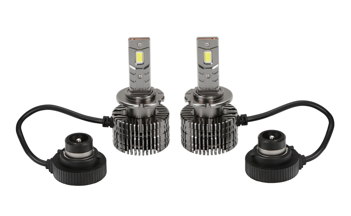 Pilot 12-24V Lampade a Led per conversione fari Xenon - (D2S-D2R) - 35W - 2 pz - Scatola