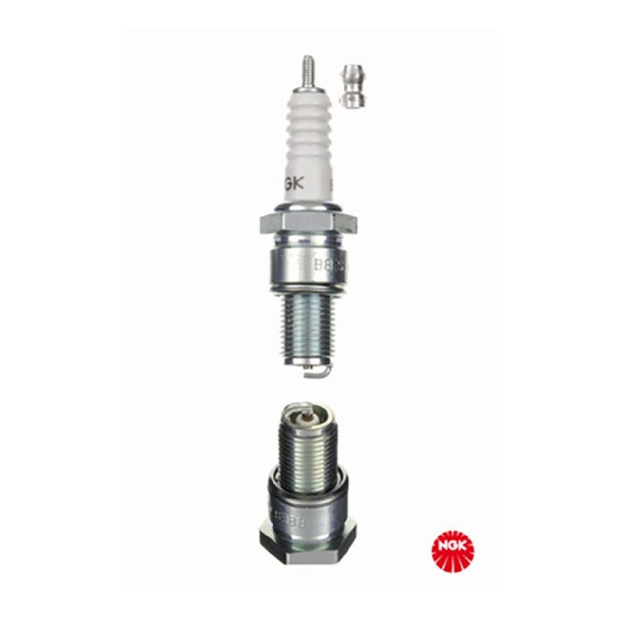NGK B8ES Candela di accensione nottolino svitabile