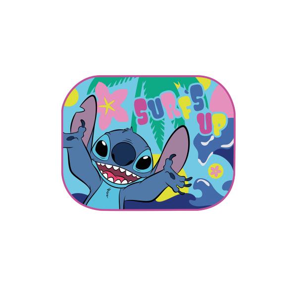 Disney Stitch Tendine Parasole Laterali Auto 44x35 cm - Coppia